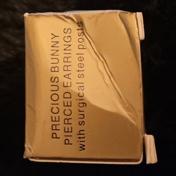 EASTER Vintage 🐇 Avon Precious Bunny Earrings - Picture 4 of 6